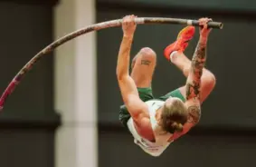 Valters Kreišs pārliecinoši iesoļo U-23 Eiropas čempionāta kārtslēkšanas finālā ar vienu lēcienu