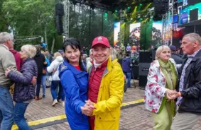 Ventspilī sirsnīgi aizvadīts jau ceturtais gunta skrastiņa dziesmu un ziņģu festivāls, apliecinot leģendas mūžīgo klātbūtni