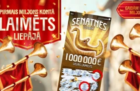 Vēsturisks Laimests Liepājā: Latvijā Pirmo Reizi Loterijā Laimēts Netīrs Miljons Eiro