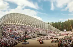 Video. Putniņš uz pleca 2023. gada dziesmu svētku ģenerālmēģinājumā – aizkustinošs brīnums, kas joprojām rezonē