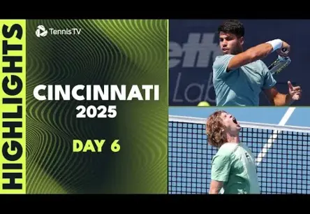 Alkarass Sinsinati Masters astotdaļfinālā, sasniedzot 50. uzvaru sezonā