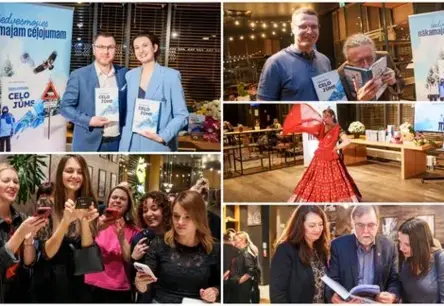 Andrušaitu jaunā grāmata “Sapņu mednieku ceļojums: sasniedzot jaunas virsotnes” aicina baudīt pasauli