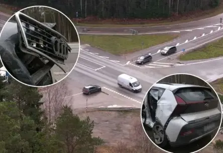 Bīstamais Plakanciema krustojums atkal pievērš uzmanību – smags negadījums ar sieviešu vadītām automašīnām