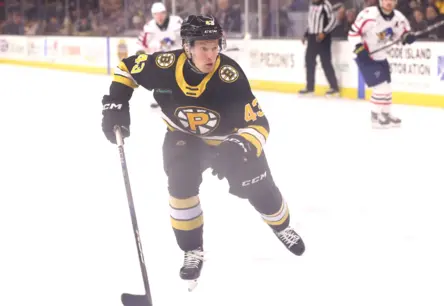 Dans Ločmelis gūst pirmo rezultativitātes punktu AHL sezonā