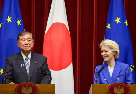ES un Japāna apvienojas pret ekonomisko piespiešanu un globālajām tirdzniecības spriedzēm