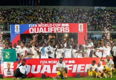 Ganas futbola izlase svin uzvaru: nodrošināta vieta 2026. gada Pasaules kausa finālturnīrā