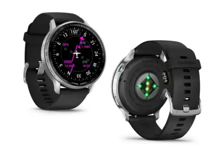Garmin D2 Air X15: Jaunais viedpulkstenis pilotiem ar 10 dienu akumulatora darbības laiku un AMOLED ekrānu