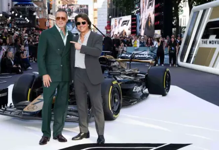 Holivudas Adrenalīns Londonā: Breds Pits un Toms Krūzs Saviļņo 'F1: The Movie' Pirmizrādē