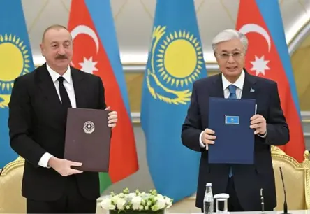 Kazahstānas un Azerbaidžānas ciešāka sadarbība: jauni lūkojumi globāliem infrastruktūras un enerģijas projektiem