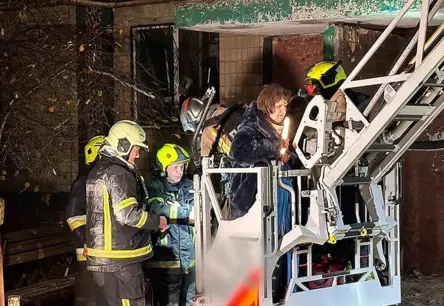 Krievijas nakts triecieni Dnipro: divi bojāgājušie, daudzi ievainoti