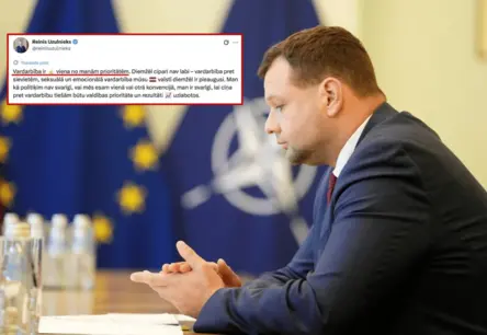 Labklājības ministra izteikumi par vardarbību kā prioritāti izraisa plašu sabiedrības sašutumu