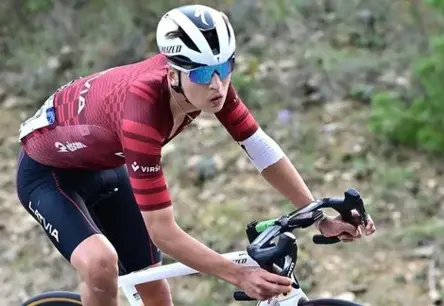 Latvijas riteņbraucējs Georgs Tjumins iekļūst pirmajā desmitniekā Eiropas junioru čempionātā Francijā