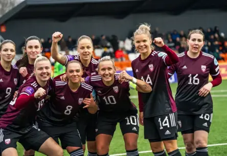 Latvijas sieviešu futbola izlase Pasaules kausa kvalifikācijā tiksies ar Portugāli, Somiju un Slovākiju