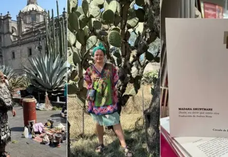 Madara Gruntmane Meksikā: dzejas krājuma atklāšana saules un jaunas pieredzes zemē