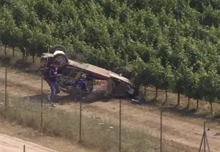 Mārtiņš Sesks un Renārs Francis piedzīvo sirdi stindzinošu avāriju Sardīnijas WRC rallijā