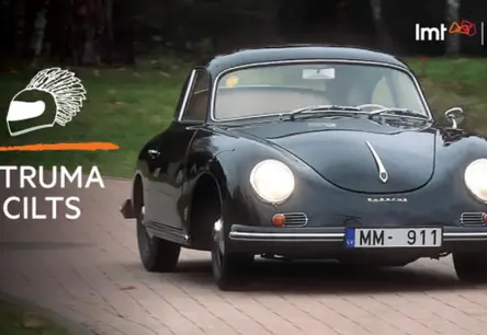 NOSKATIES: Mariss Mežgals iepazīstina ar restaurētu "Porsche 356 A" raidījumā "Ātruma cilts"