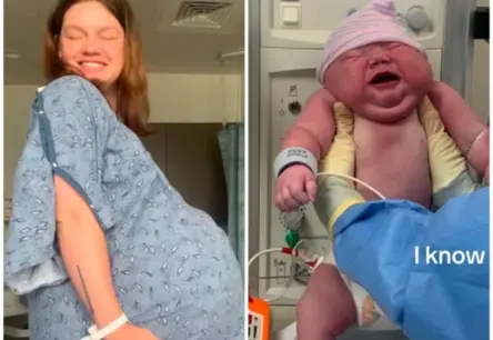 Nešvilā piedzimst "milzis": 5,8 kg smags zīdainis kļūst par TikTok sensāciju