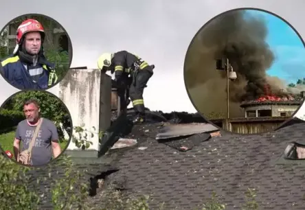 Postošs ugunsgrēks Imantā pārņem jauniešu iemīļotu, pamestu namu