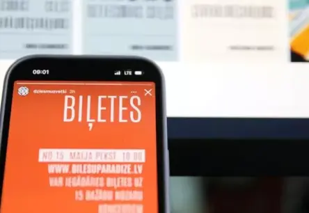 Sākti seši kriminālprocesi par krāpšanos ar skolēnu dziesmu un deju svētku biļetēm