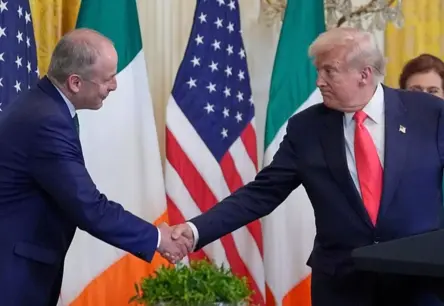 Sociālajos tīklos izplatās viltus video ar Trampu, kurš kritizē Īrijas imigrācijas politiku