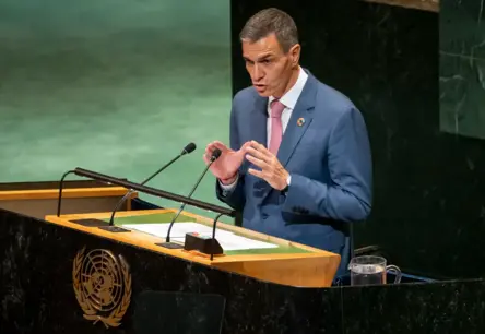 Spānijas premjers aicina Palestīnu uz pilntiesīgu ANO dalību, nosoda "genocīdu Gazā"