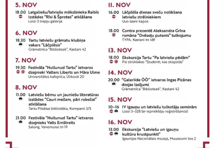 Tartu pulcē latviešu kultūras baudītājus: Notiks iespaidīgas Latvijas dienas