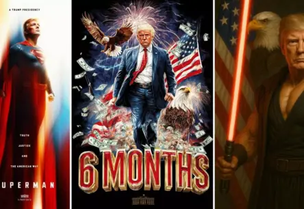 Trampa administrācija un mākslīgā intelekta mēmu karš: kad humors kļūst par politisko ieroci