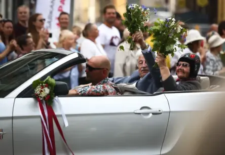 Valsts prezidents Rinkēvičs: Skolu jaunatnes dziesmu un deju svētkos aust prieks un lepnums par Latviju