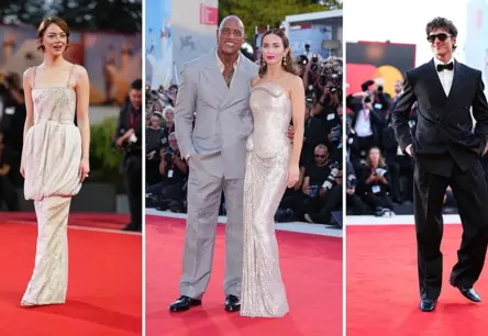 Venēcijas kinofestivāls 2025: Žilbinošākās modes tendences un zvaigžņu tērpi