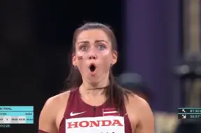 Anete Sietiņa izcīna sudraba medaļu pasaules čempionātā šķēpa mešanā