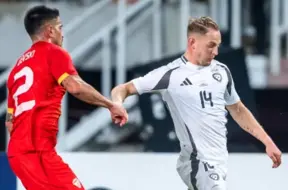 Cigaņiks labo Latvijas rekordu pārbaudes spēlē pret Ziemeļmaķedoniju, kas noslēdzas bez vārtiem