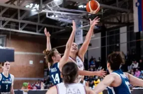 Digna Strautmane iedvesmo, bet Latvijas sieviešu basketbola izlasei trūkst tālmetienu pret Slovēniju