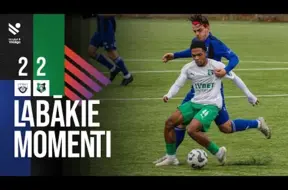 Futbola drāma virslīgas pēdējā kārtā: "Grobiņa" izglābjas, "Metta" izkrīt