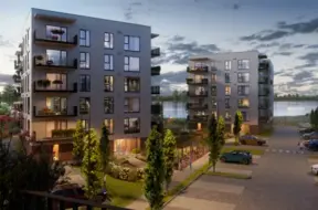 Juglas ezera krastā top jauns mājokļu kvartāls “Zaļā Jugla” ar A+ energoefektivitāti