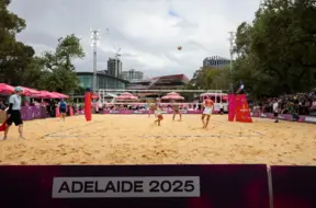 Latviešu pludmales volejbolisti karsēs Austrāliju pasaules čempionātā