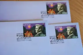 Latvijas Pasts izdevis pastmarku Emīla Dārziņa 150. jubilejai