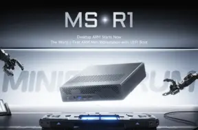 Minisforum MS-R1: Pirmā ARM mini-datora ar PCIe x16 slots globālajā tirdzniecībā