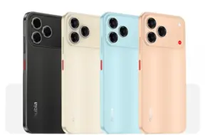 Nubia V80 Design: lēta "iPhone 17 Pro" kopija ar MI funkcijām un $100 cenu