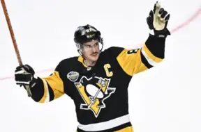 Pitsburgas Penguins Zviedrijā izcīna pārliecinošu "sausās" uzvaru pār Nešvilas Predators