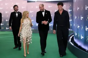 Princis Viljams un Kailija Minoga iedvesmo uz Zemes godalgu ceremoniju Riodežaneiro