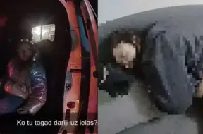 Rīgā nakts vidū atrasta klaiņojoša meitene; māte guļ alkohola reibumā