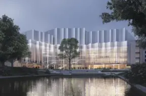 Rīgā top jauna koncertzāle: trīs zāles, terases un pazemes autostāvvieta "Rīgas Filharmonijā"