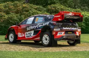 Sesks/Francis iesildās "Delfi Rally Estonia" ar ugunīgi jaunu auto dizainu, piešķirot jaudu sezonai