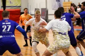 Spraigā Latvijas kausa duelī "ASK/MSĢ" vēlreiz pārspēj "Ogri" ar 29:27