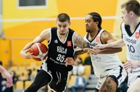 VEF Rīga izcīna pārliecinošu uzvaru LIBL izbraukumā pret Keilas komandu