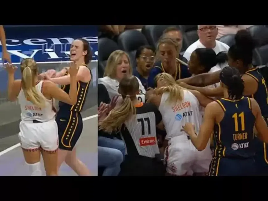 Kaislības Uzvirmo WNBA: Sadursmes un Izraidīšanas Pēc Pārkāpuma Pret Keitlinu Klārku Saskaršanos ar “Sun”