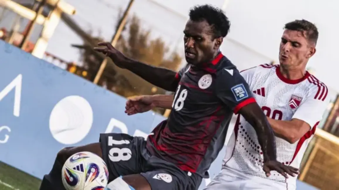 Latvijas gaidāmā pretiniece Gibraltāra izlase negaidīti zaudē Jaunkaledonijai