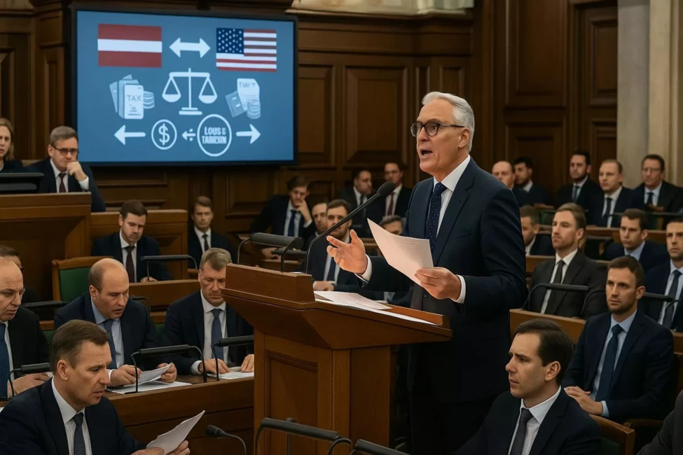 Latvijas nodokļu strupceļš: ASV investoru vilšanās un politiskā spēle Saeimā