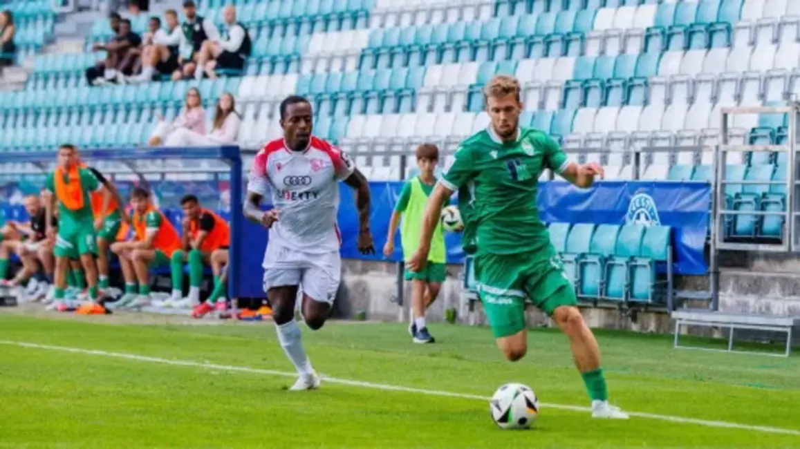 Roberts Ķiršs iedvesmo "Levadia" dramatiskā Konferences līgas triumfā pār "Iberia 1999"