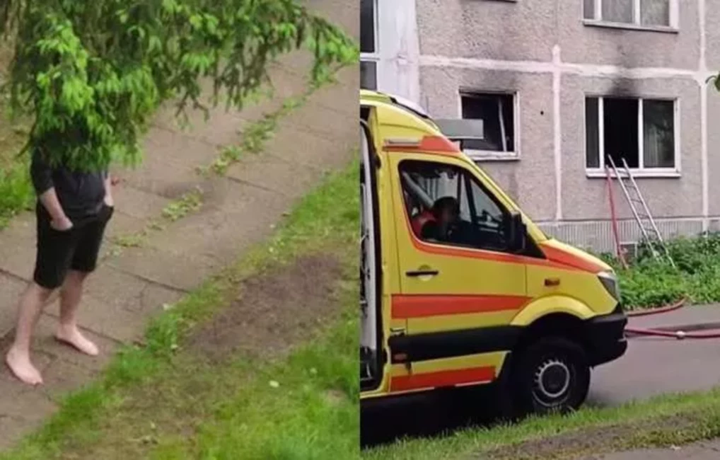 Šausmu brīdis Imantā: Ledusskapis uzliesmo zibens ātrumā, atstājot dzīvokli drupās